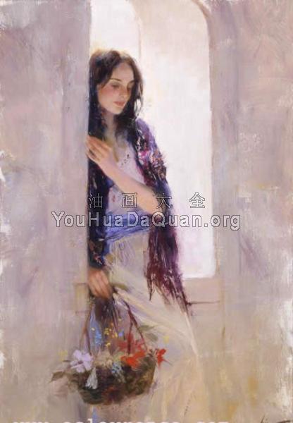 Pino Daeni painting - 皮诺·丹尼尔